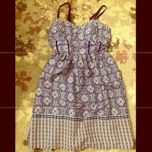 Blue spring/ Summer dress